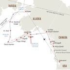 Travel map Kodiak